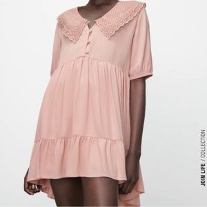 Zara pink dress size S